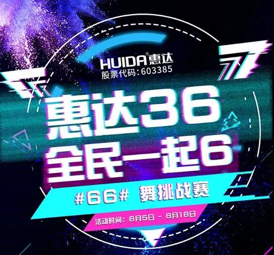 厉害了！话题300万，还有111万、36万、13万、3.5万闪爆惠达抖音挑战赛！