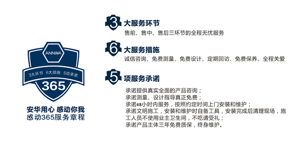 当好安华卫浴的“店小二”