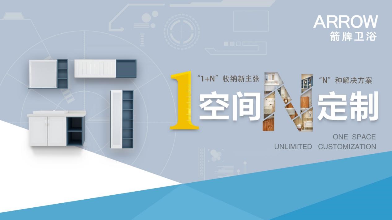 箭牌卫浴浴室柜：用1㎡，收纳出100㎡的幸福感