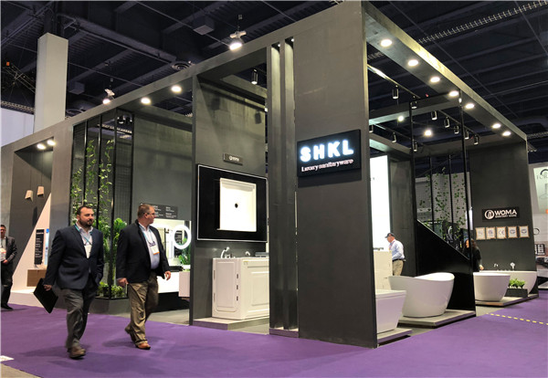实时直击 | 心海伽蓝登美国KBIS厨卫展，备受瞩目