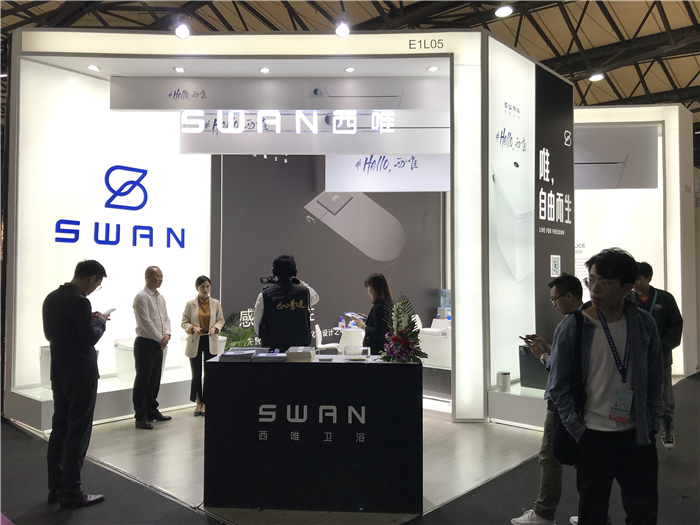 SWAN西唯在2019上海酒店展吸引央视《匠心》栏目关注