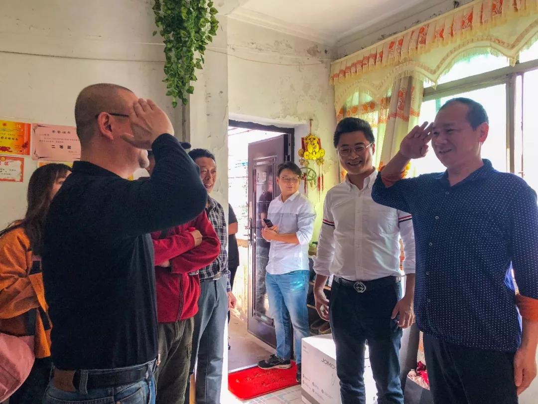 民族品牌为人民，九牧关爱军人公益进行时