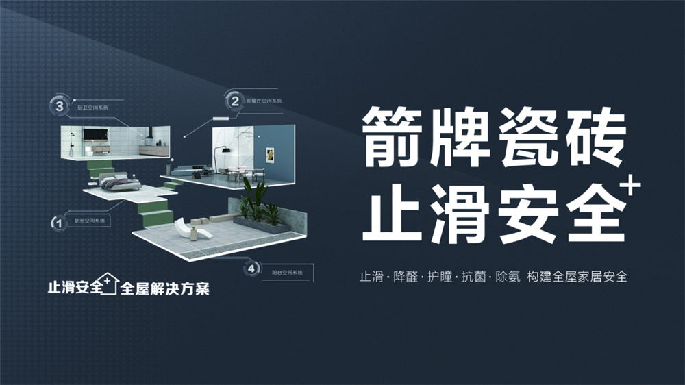 2020箭牌瓷砖——“止滑安全+ 全屋解决方案”