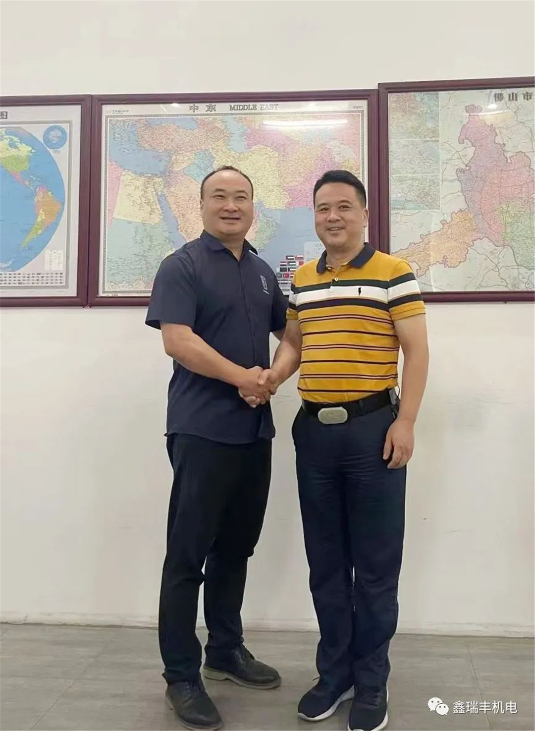 众志成城，鑫瑞丰机电再次与旺康集团达成战略合作，助力旺康打响南美洲市场第一枪